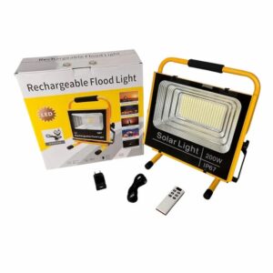 200 Watt Rechargeable Led Flood Light (with Cordless Remote)