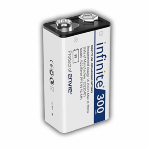 9v Envie Rechargeable Battery