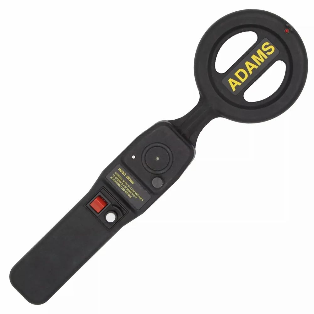 Adams Er3000 Hand Held Gold Metal Detector