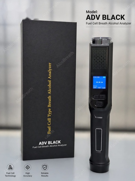 Alcohol Breath Tester A180 Adv Black