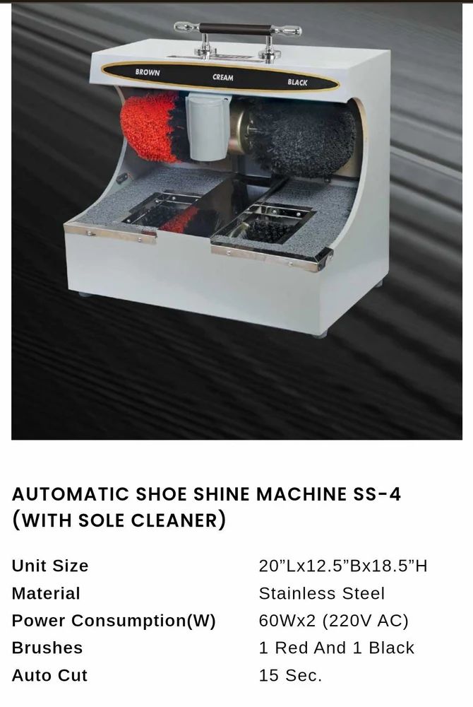 Avro Shoe Shining Machine And Sole Cleaner SS04