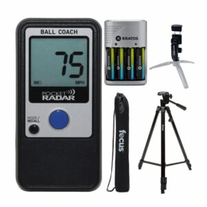Ball Coach Pocket Speed Radar Gun PR1000BC For Sports