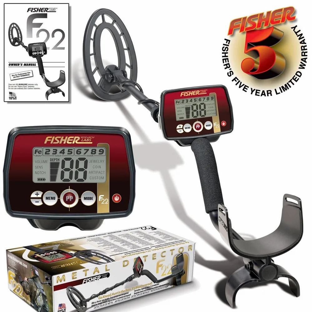 Fisher F22 Metal Detector