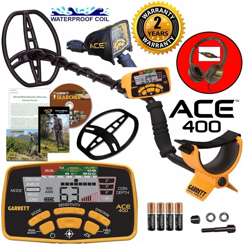 Garrett ACE 400i Underground Metal Detector