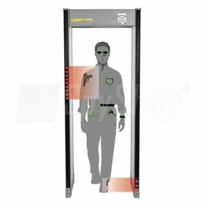 Garrett Pd6500i Walk Through Metal Detector 33 zone