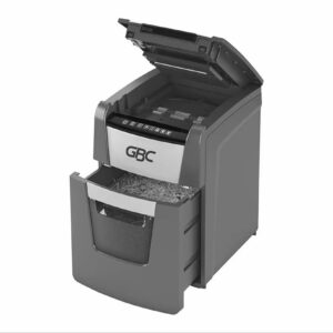 GBC ShredMaster AUTO+ 100X Auto Feed Paper Shredder with Automatic Feed, 100 Sheet
