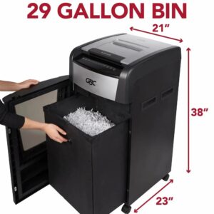 GBC ShredMaster AUTO+ 600M Auto Feed Paper Shredder with Automatic Feed