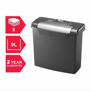 GBC Shredmaster S206 Paper Straight Cut Personal/home Office Shredder