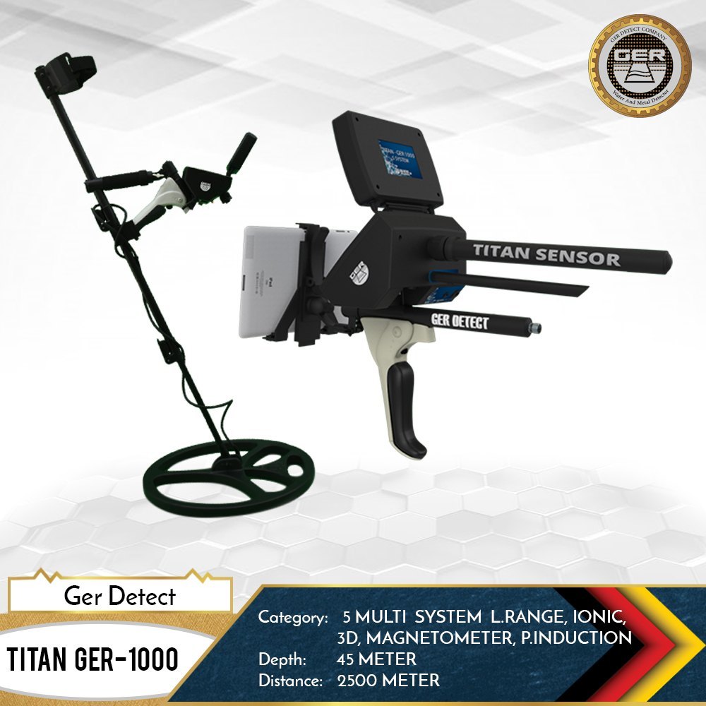 GER Detect Titan 1000 Gold and Diamond Detector