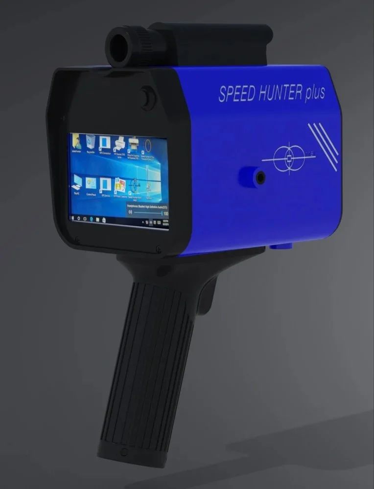 Hand Held Speed Laser Gun with Video Camera Speed Hunter II