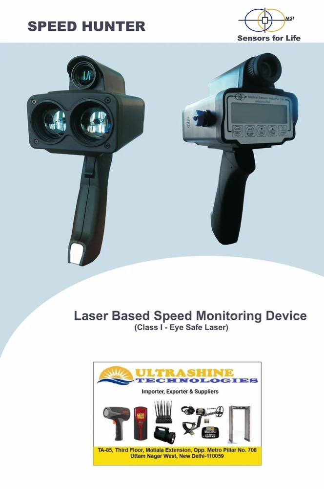 Handheld Laser Speed Radar Gun with Printer Speed Hunter Speed Gun