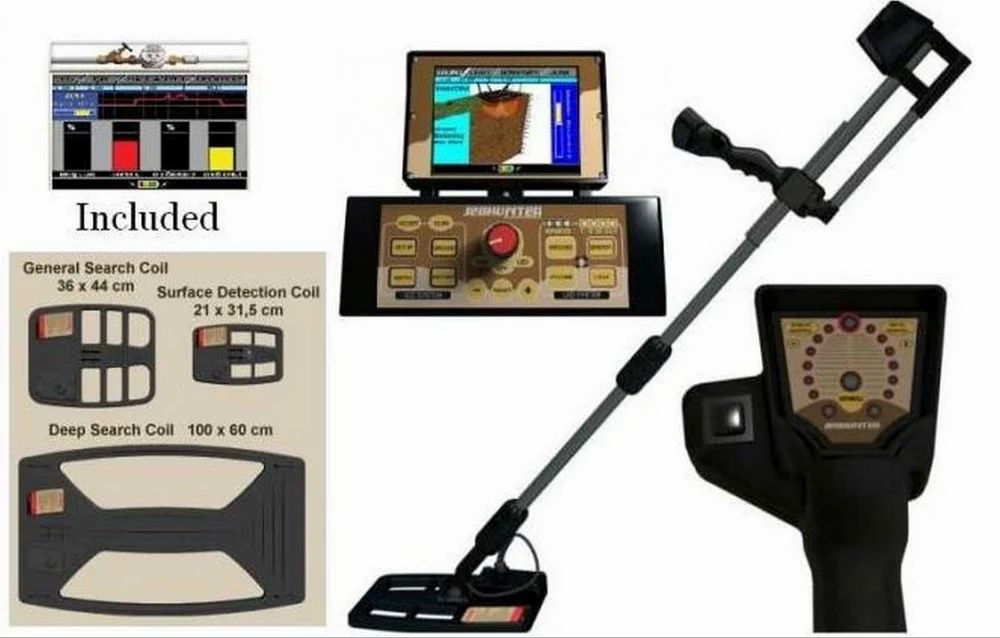 Jeo Hunter 3D Dual System Metal Detector