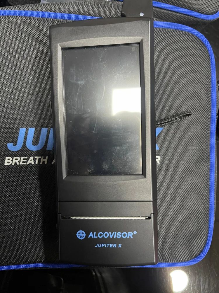 Jupiter X Alcovisor Alcohol Breath Tester Inbuilt Printer and Camera