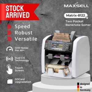 MAXSELL MATRIX 8122 Note Sorting Machine