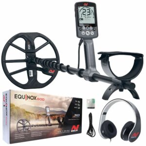 Minelab Equinox 600 Gold Metal Detector with 15 Inch Search Coil