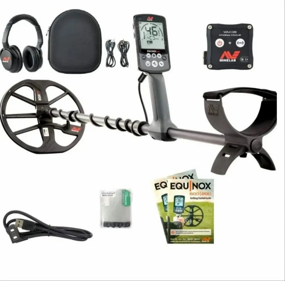 Minelab Equinox 800 Gold Metal Detector with 15 Inch Search Coil