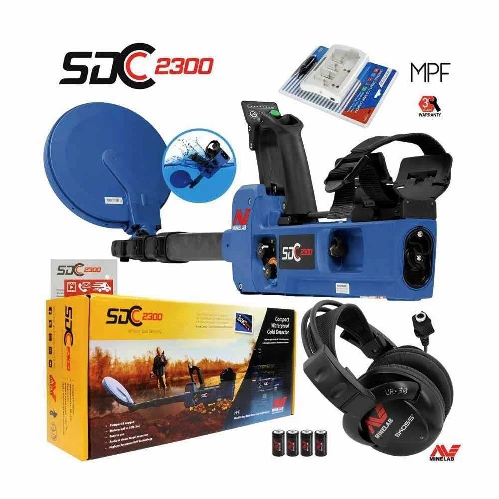 Minelab SDC 2300 Underground Metal Detector
