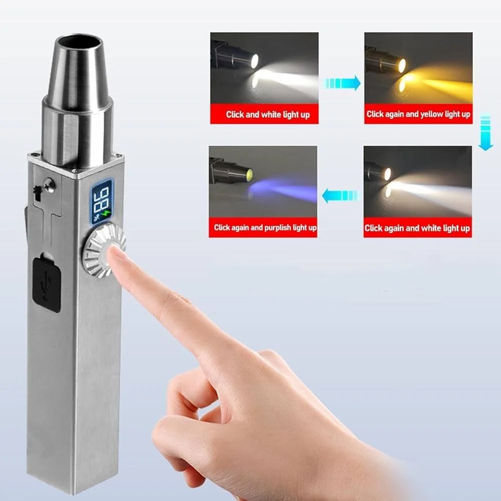 Rechargeable Identification LED Flashlight : YK-Focus 1