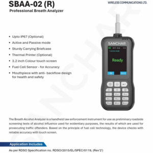 Sanchar SBAA-02_(R) Alcohol Breath Analyser