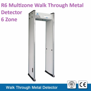 ULTRASHINE 6 Zone Door Frame Metal Detector R6
