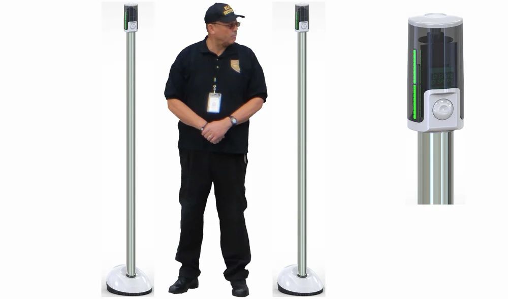 ULTRASHINE 6 ZONE Pole Scan Metal Detector PSD-6 ZONE