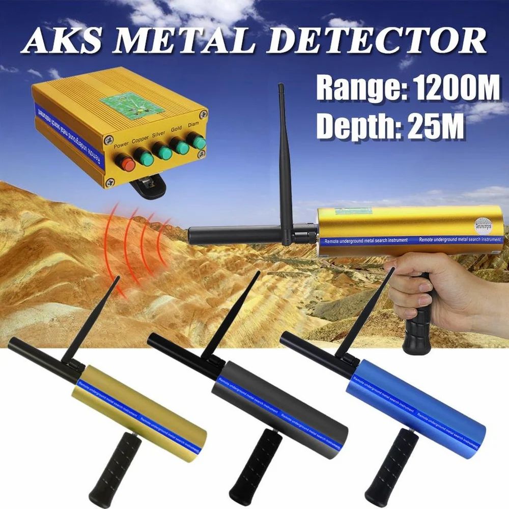 ULTRASHINE AKS Long Range Metal Detector