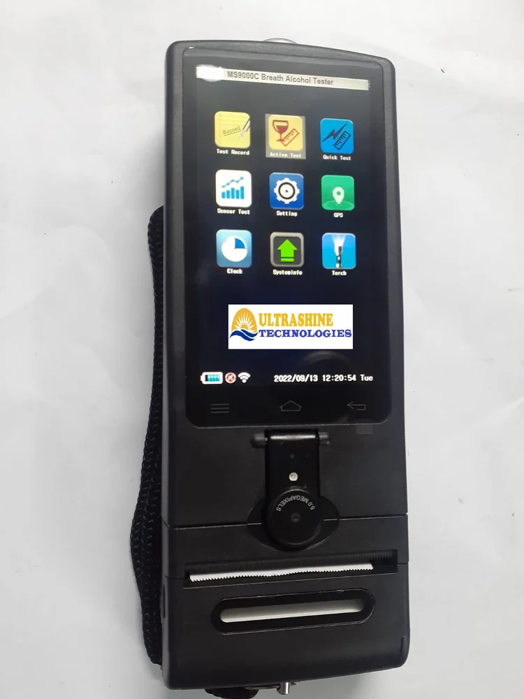 ULTRASHINE Alcohol Breath Analyser Inbuilt Camera and Printer MS9000C