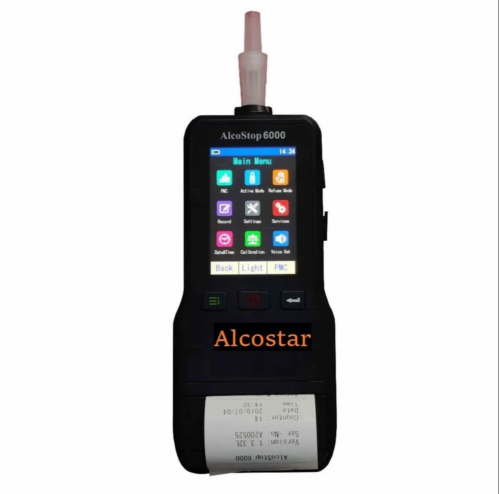 ULTRASHINE Alcohol Breath Analyser Inbuilt Printer Alcostar-6000p