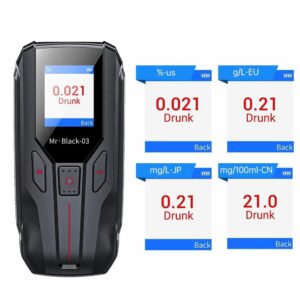 ULTRASHINE Alcohol Breath Tester Mr Black 03