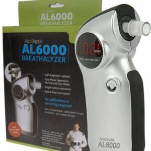 ULTRASHINE AlcoSCAN AL6000 Alcohol Breathalyser Digital Breath Analyser