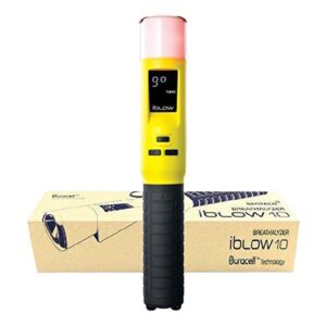 ULTRASHINE AlcoScan iBlow10 Non Contact Alcohol Breathalyzer