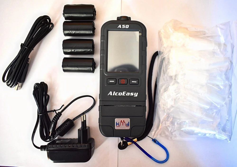 ULTRASHINE Alcostar A50 Breath Analyser Inbuilt Printer
