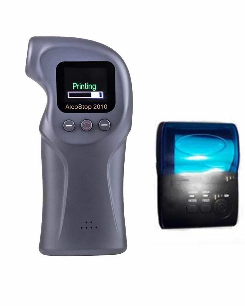 Ultrashine Alcostop 2010 Breath Analyser with wireless Printer