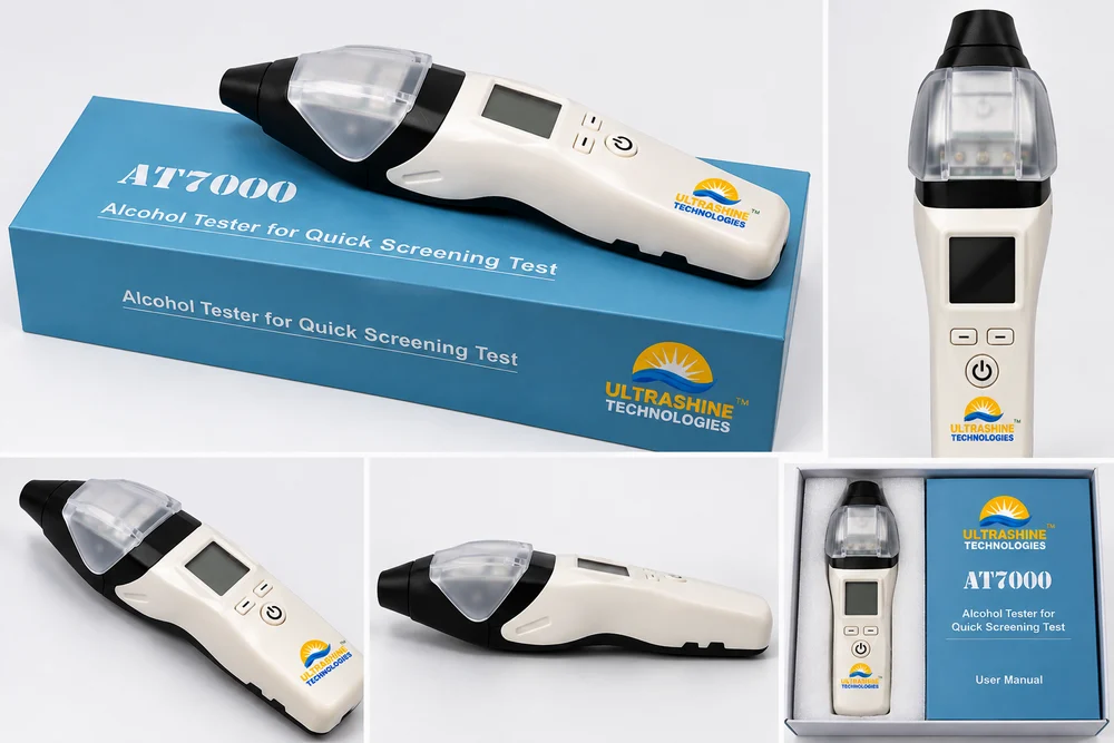 ULTRASHINE AT-7000 Non Contact Digital Breath Analyser