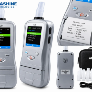 ULTRASHINE Breath Analyser Alcohol Breathalyzer A30 with Printer