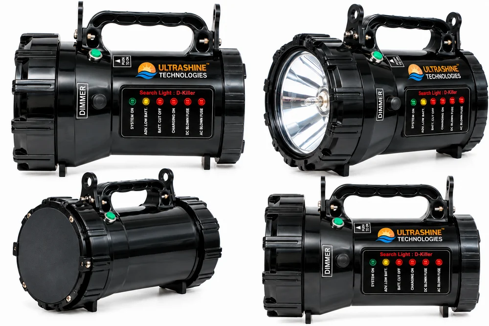 ULTRASHINE Dragon Halogen Security Search Light D Killer, 55 Watt