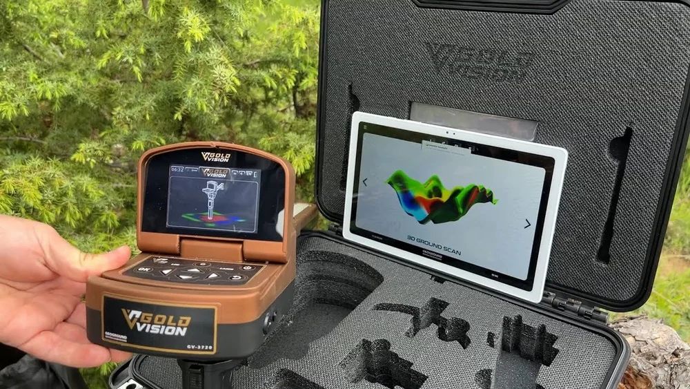 ULTRASHINE Geo Ground Gold Vision Metal Detector
