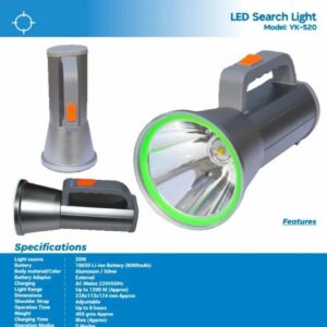 ULTRASHINE Led Search Light YK-520, 20 Watt