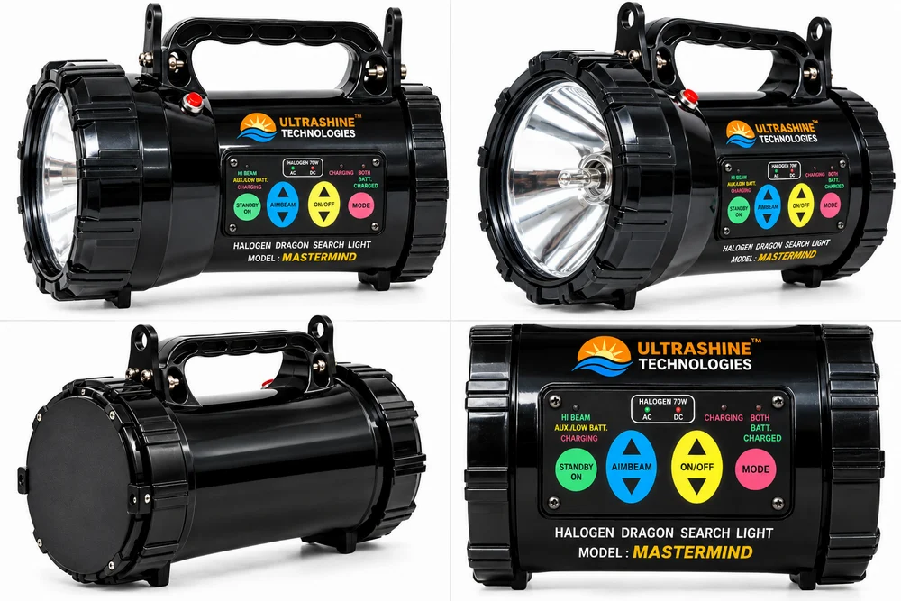 ULTRASHINE Mastermind Hand Held Dragon Search Light 55 Watt