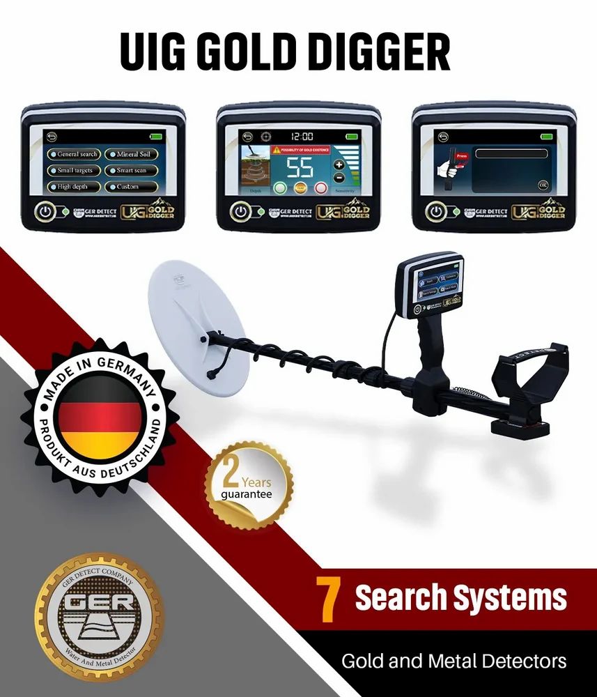 Ultrashine UIG Gold Digger Underground Metal Detectors.