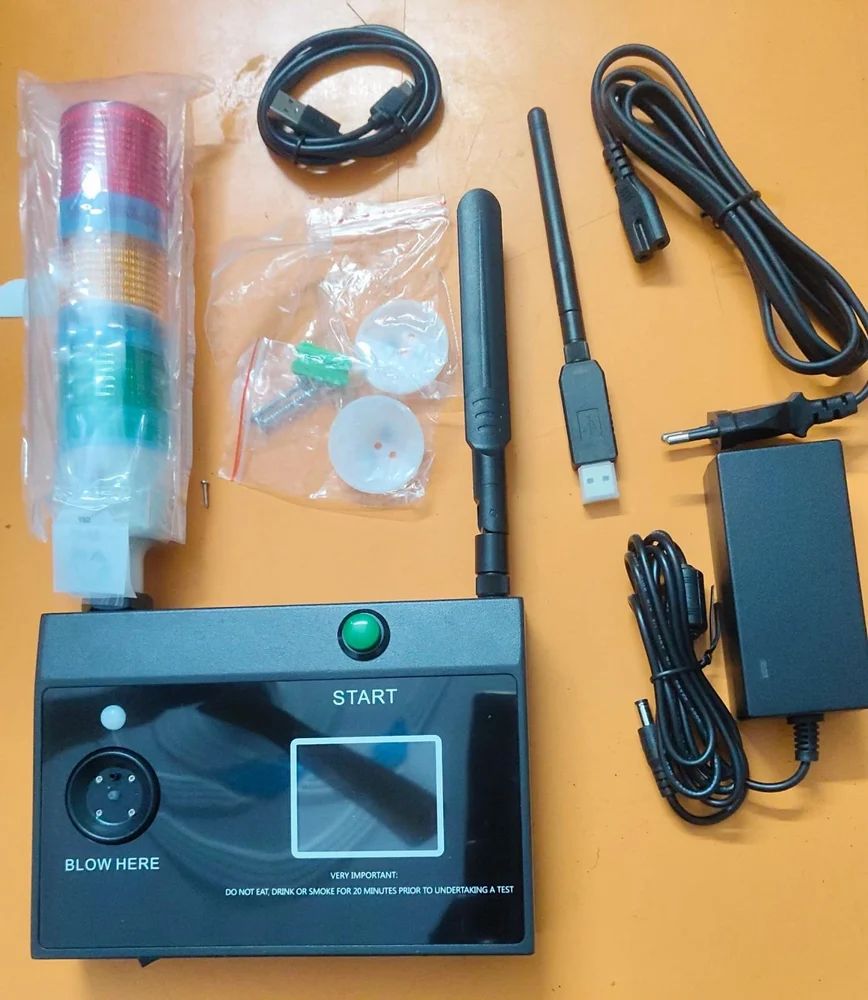 ULTRASHINE Wall Mounted Alcohol Breath Analyser PT304